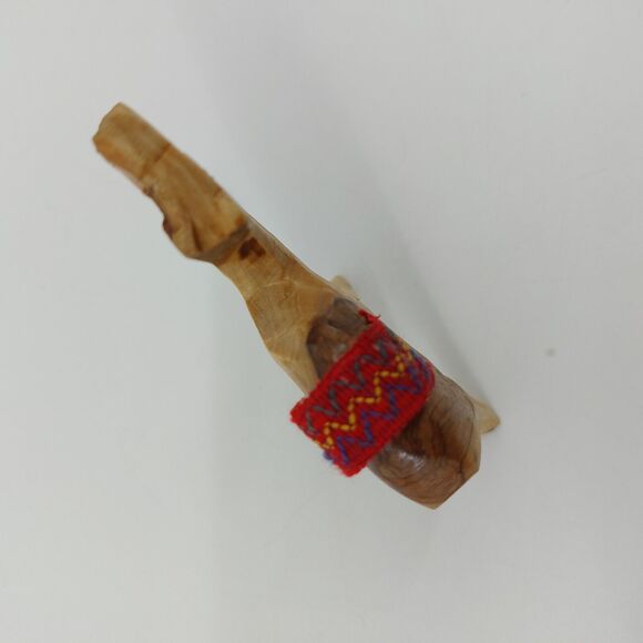 Olive Wood Camel Figurine Hand Carved Crafted in Israel - Picture 9 of 13